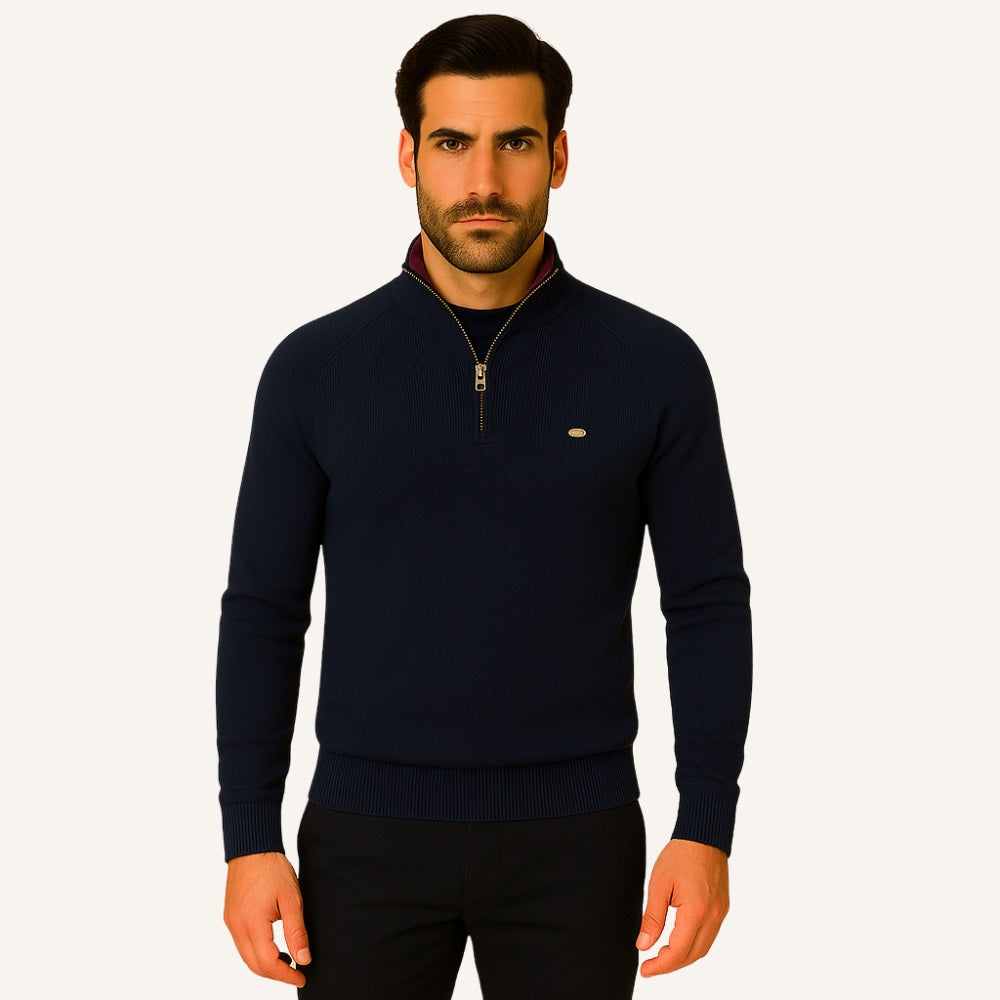 Men's Half-Zip Sweater – Pesson Signature
