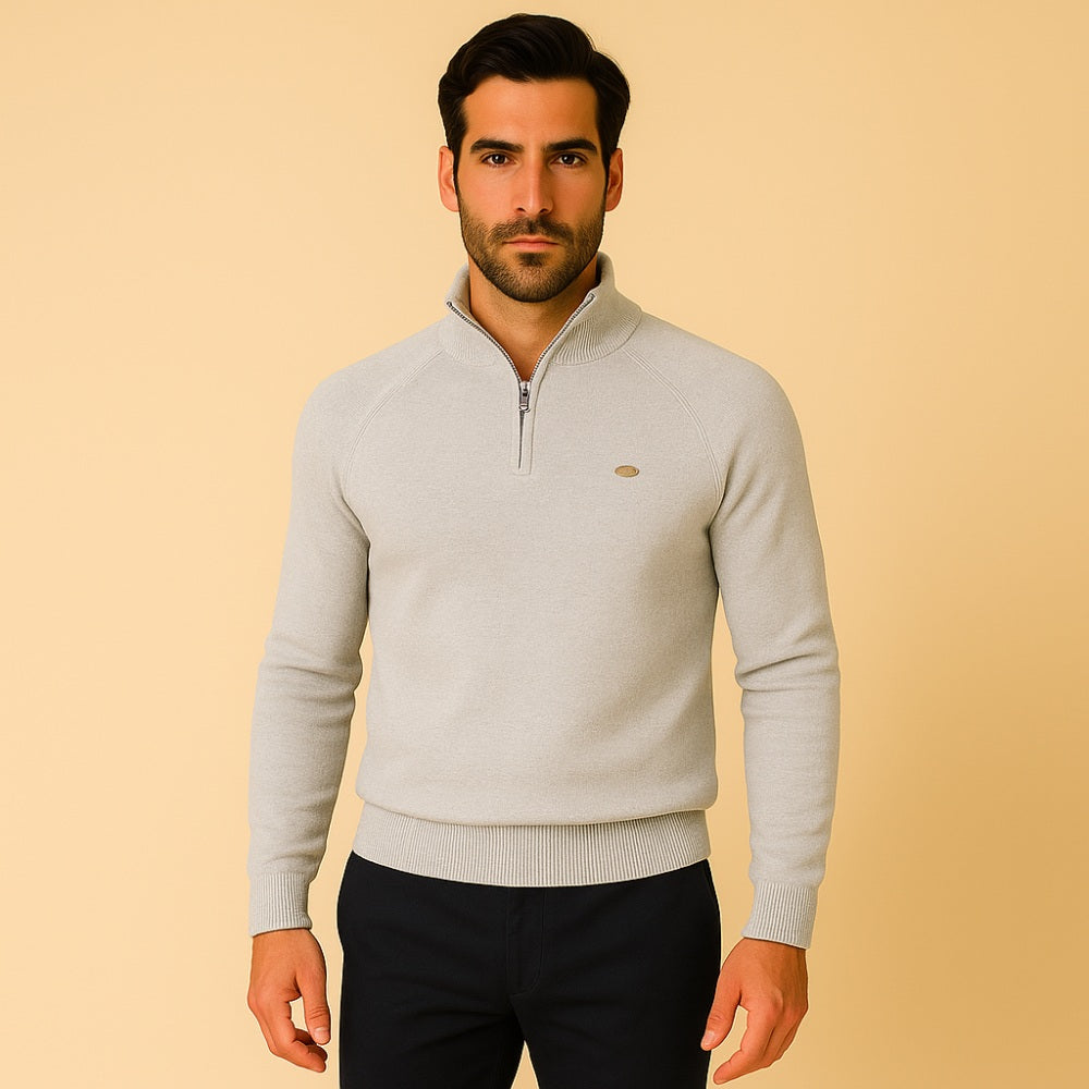 Men's Half-Zip Sweater – Pesson Signature