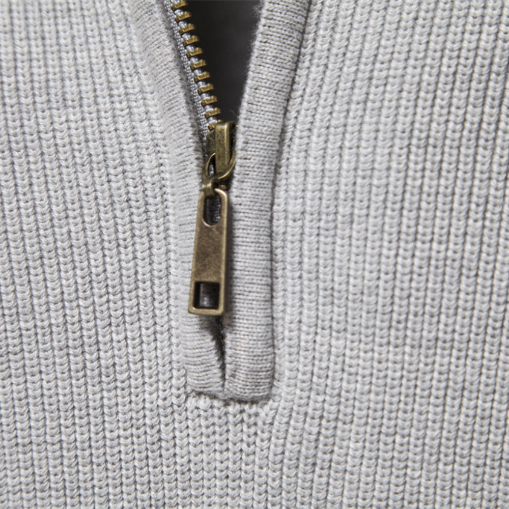 Men's Half-Zip Sweater – Pesson Signature