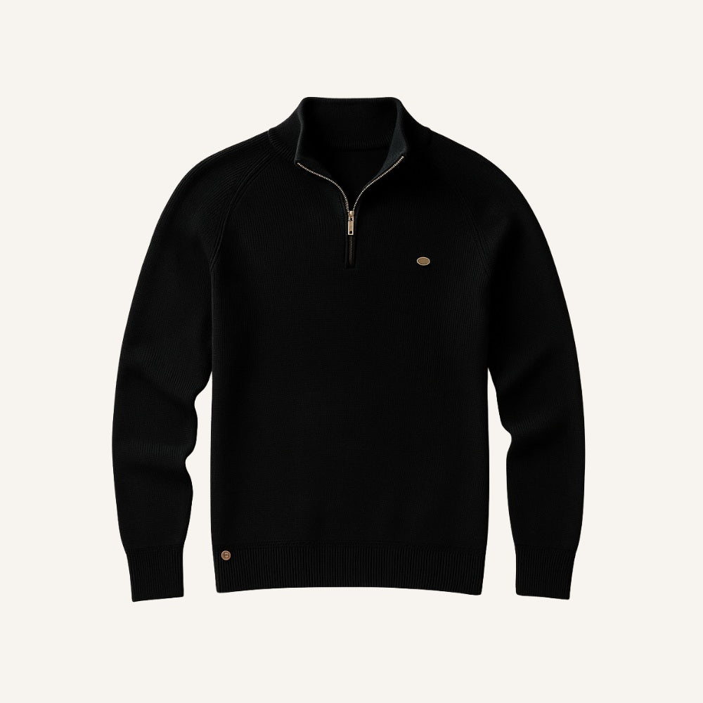 Men's Half-Zip Sweater – Pesson Signature