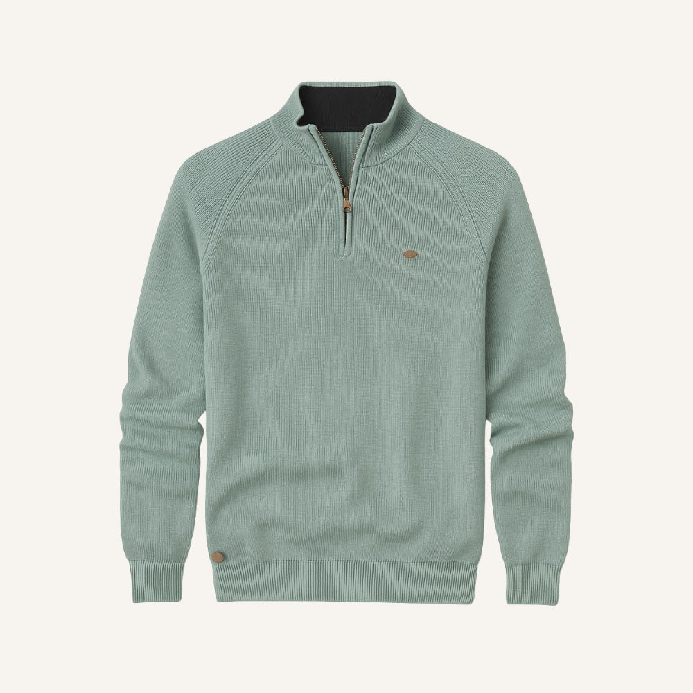 Men's Half-Zip Sweater – Pesson Signature