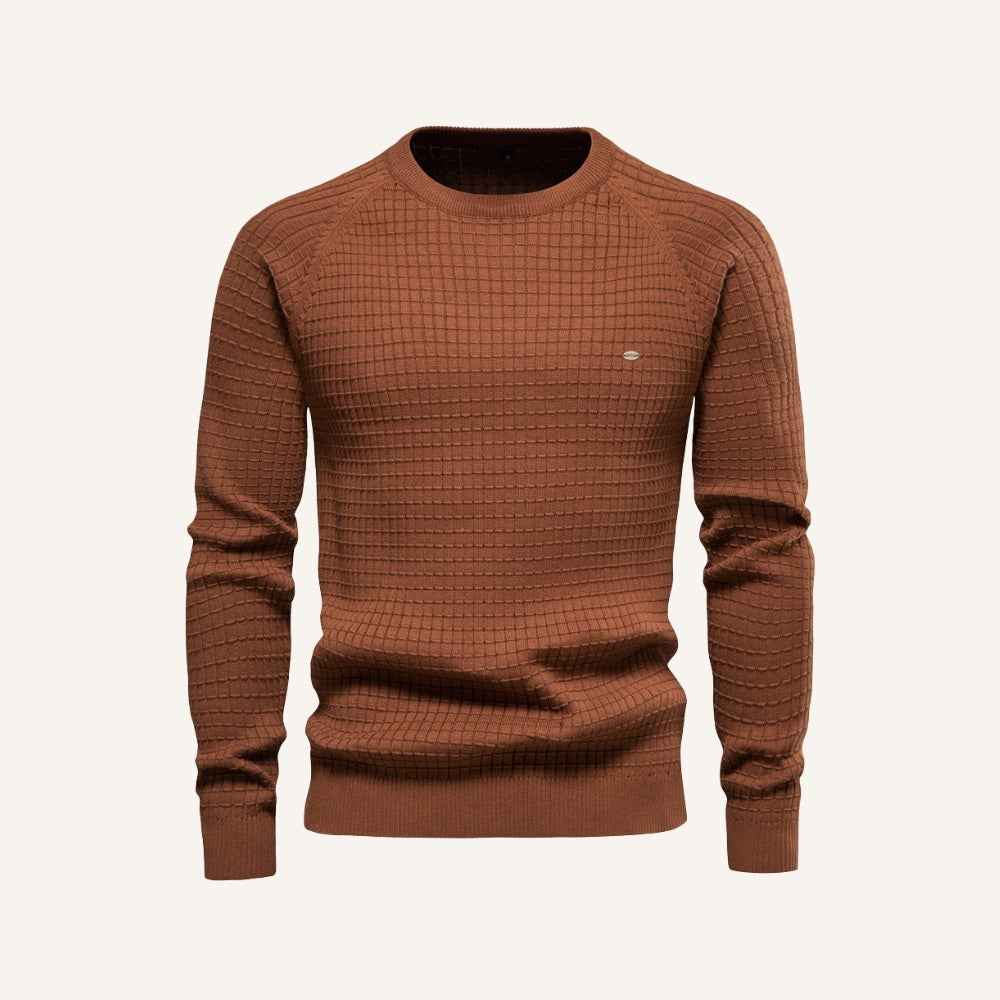Men's Textured Sweater – Pesson Nollan