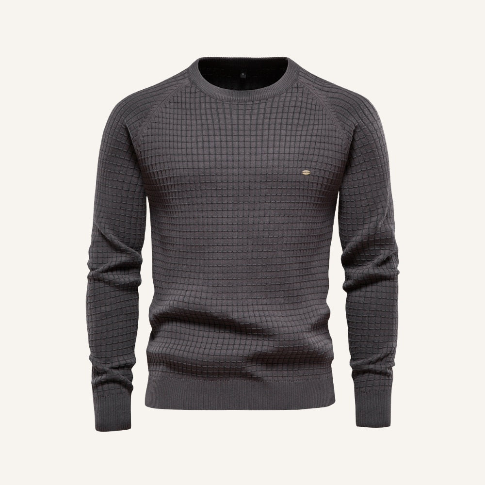 Men's Textured Sweater – Pesson Nollan
