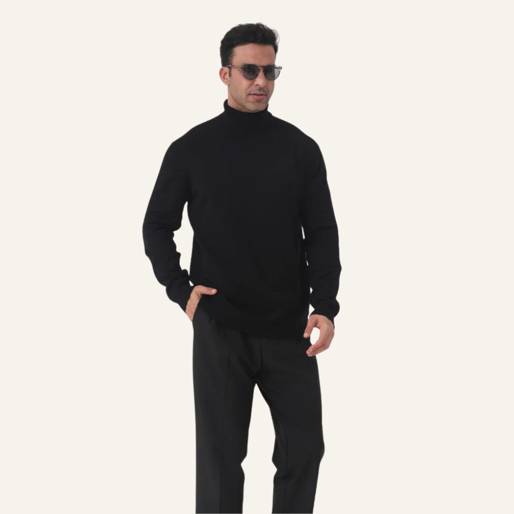 Men's High-Neck Pullover Sweater – Milani