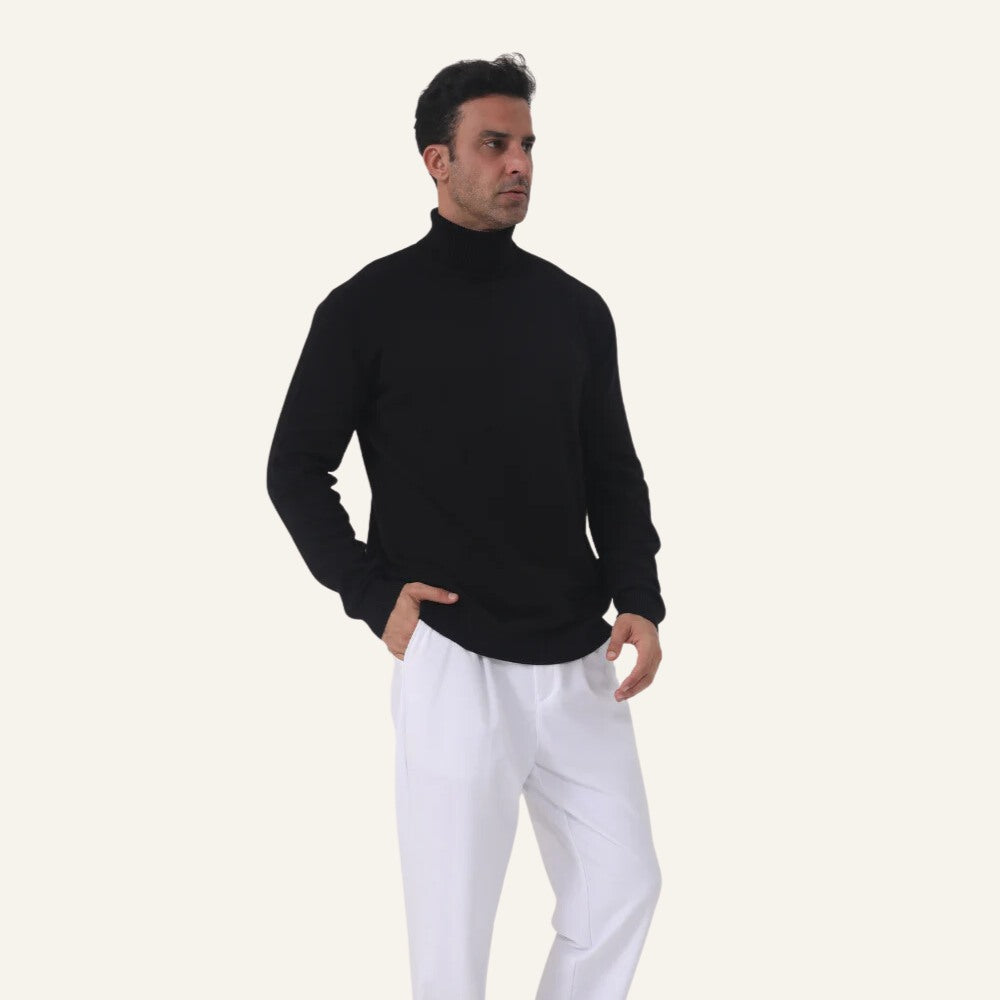 Men's High-Neck Pullover Sweater – Milani