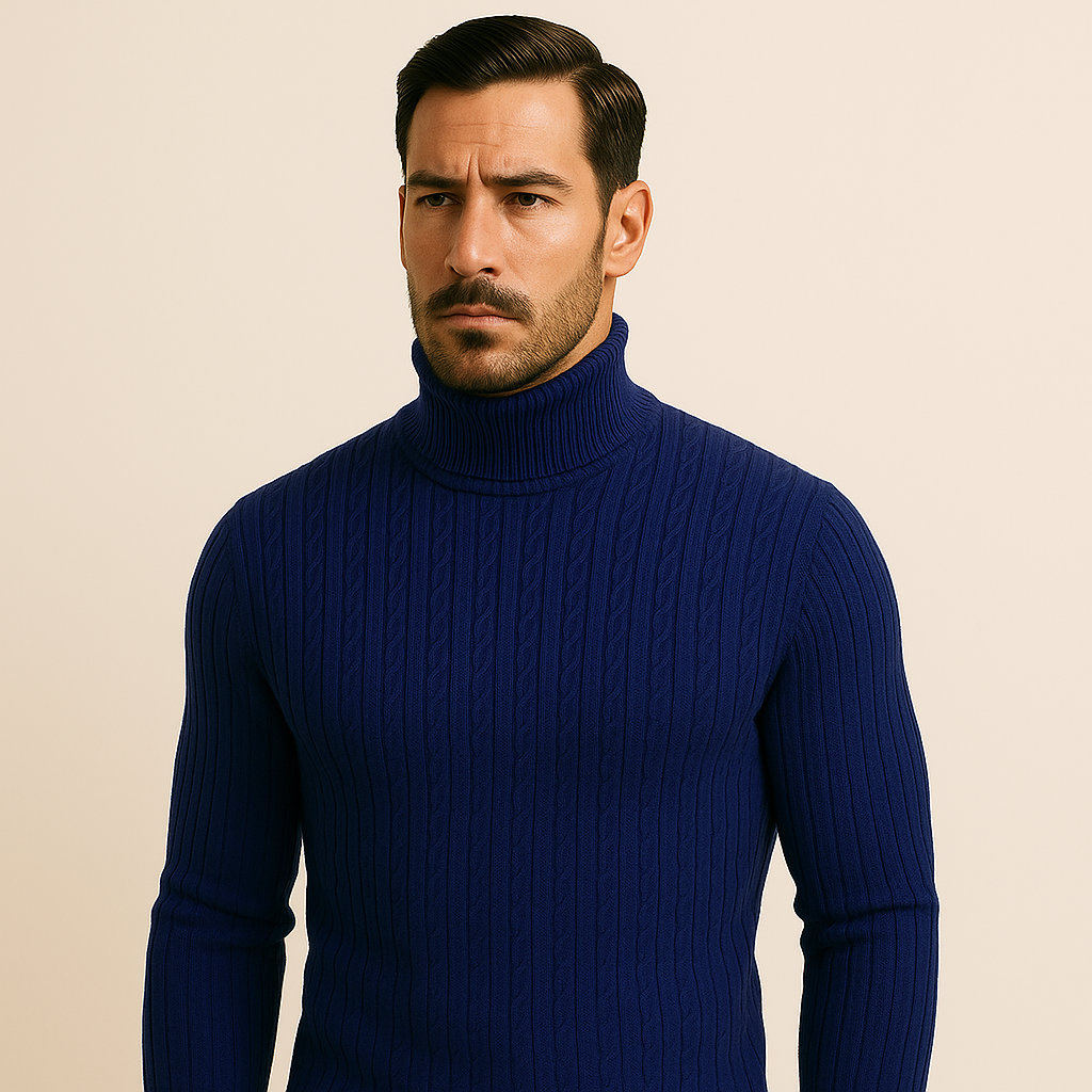 Men's High-Neck Pullover Sweater Rizzo