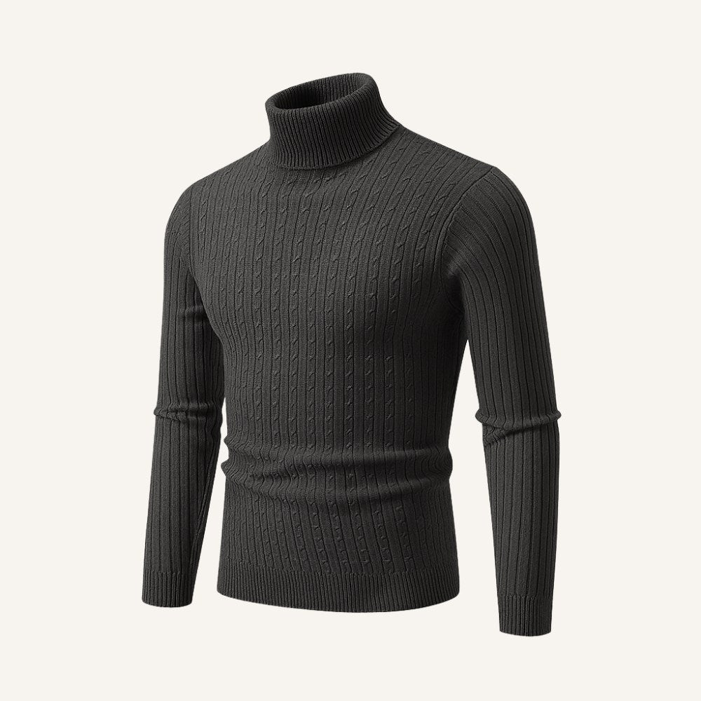 Men's High-Neck Pullover Sweater Rizzo