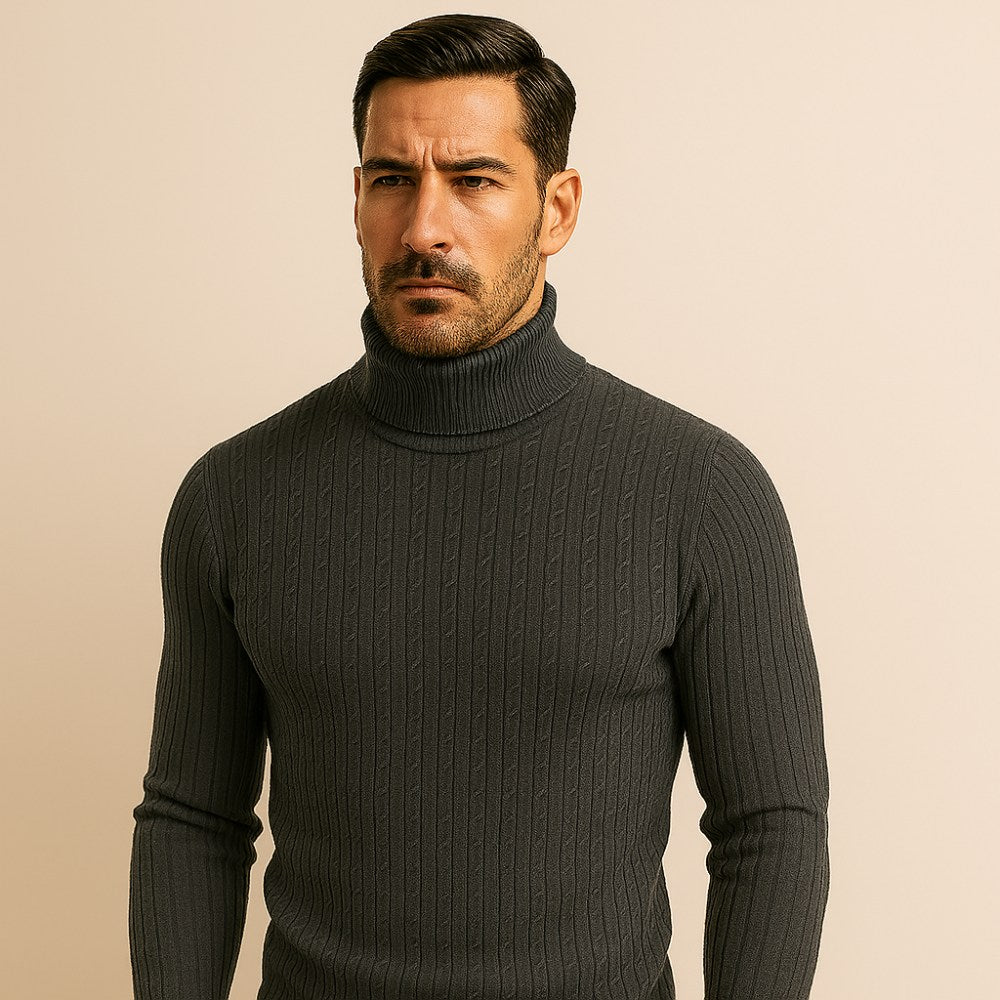Men's High-Neck Pullover Sweater Rizzo