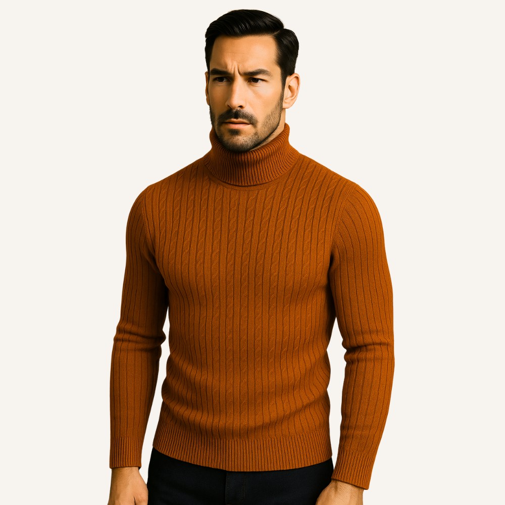 Men's High-Neck Pullover Sweater Rizzo