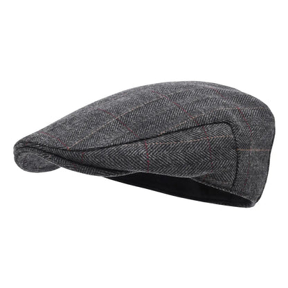 Men’s Heritage Tweed Flat Cap – Old Money Essential