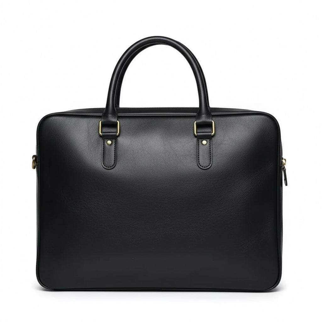 Men’s Full-Grain Leather Briefcase