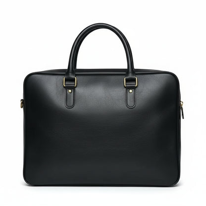 Men’s Full-Grain Leather Briefcase