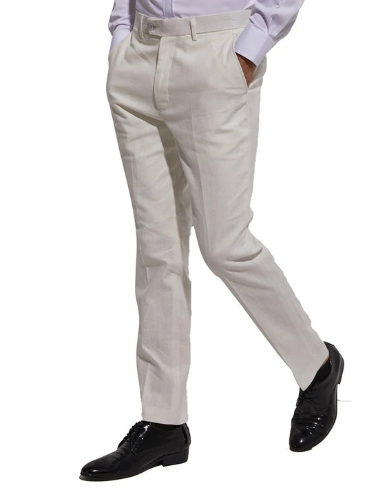 Hampton Ivory Trouser