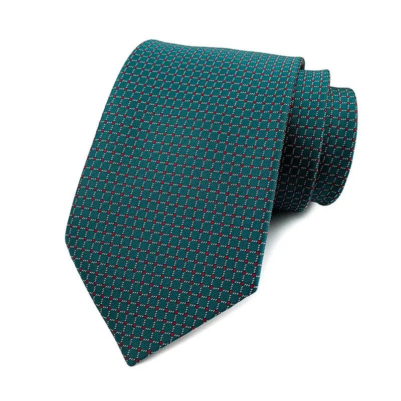 Heritage Green Jacquard Tie Collection