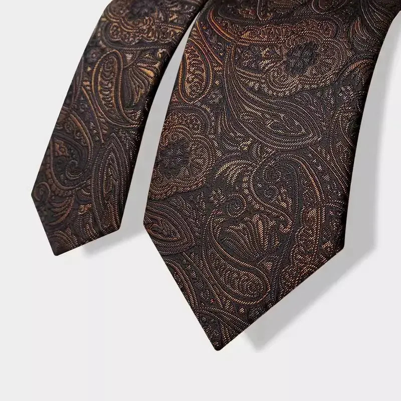 Heritage Paisley & Stripe Luxe Tie Collection