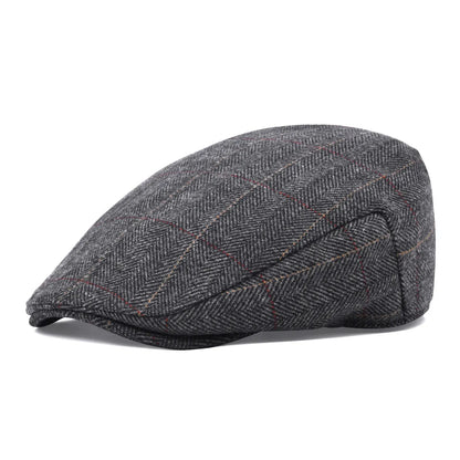 Men’s Heritage Tweed Flat Cap – Old Money Essential