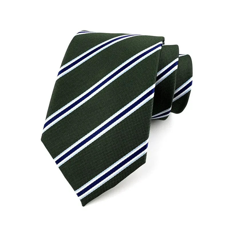 Heritage Green Jacquard Tie Collection