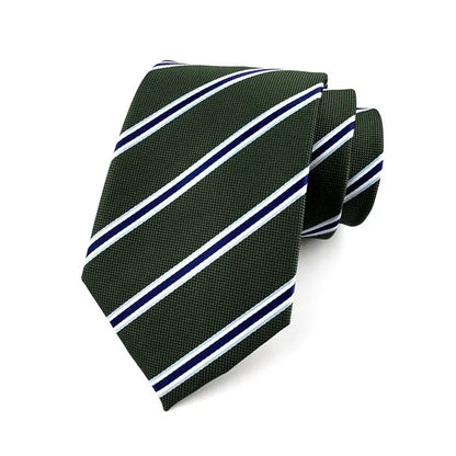 Heritage Green Jacquard Tie Collection