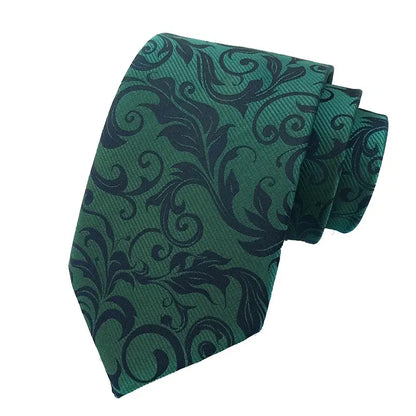 Heritage Green Jacquard Tie Collection