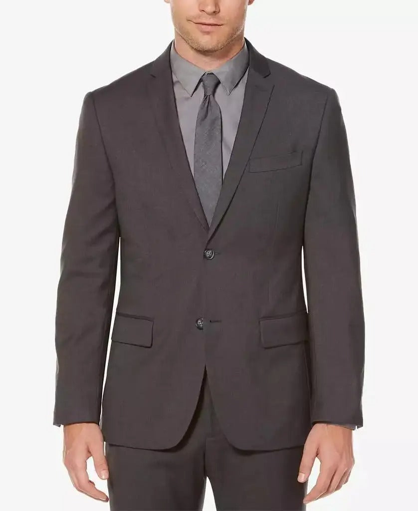 Monarch Essential Black Suit – Executive Slim Edition