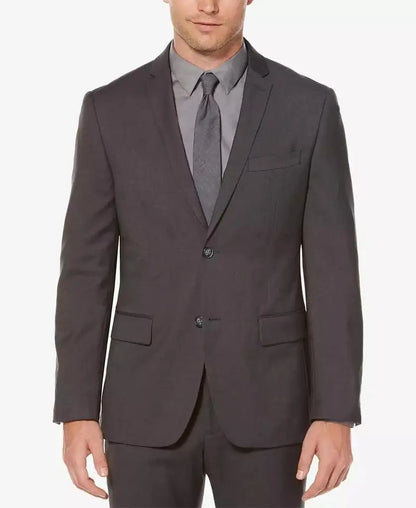 Monarch Essential Black Suit – Executive Slim Edition