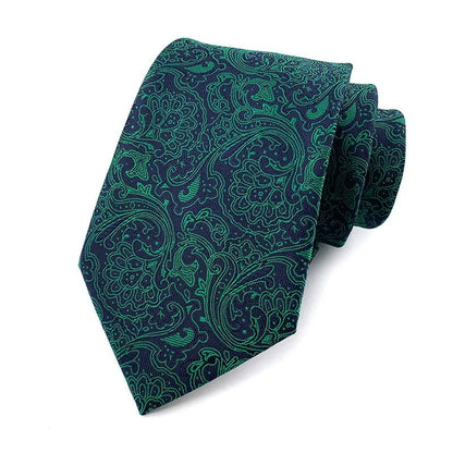 Heritage Green Jacquard Tie Collection
