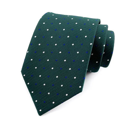 Heritage Green Jacquard Tie Collection