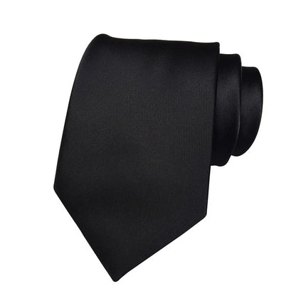 Luxury Black Jacquard Tie Collection